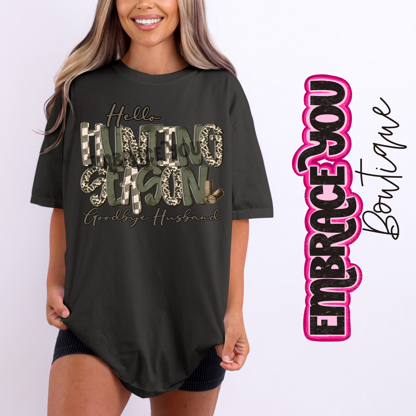 Hello Hunting Season Graphic