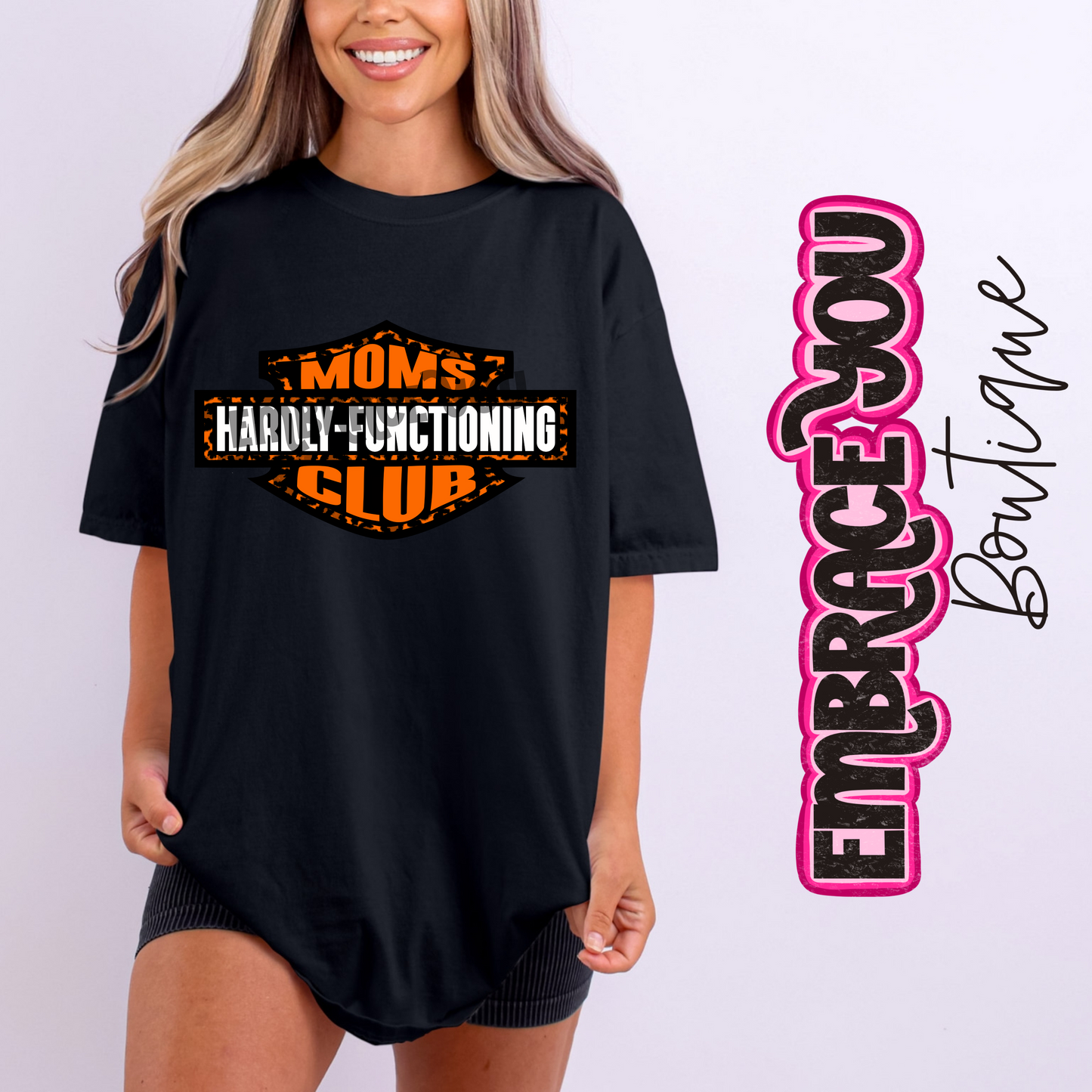 Moms Hardly Functioning Club Graphic