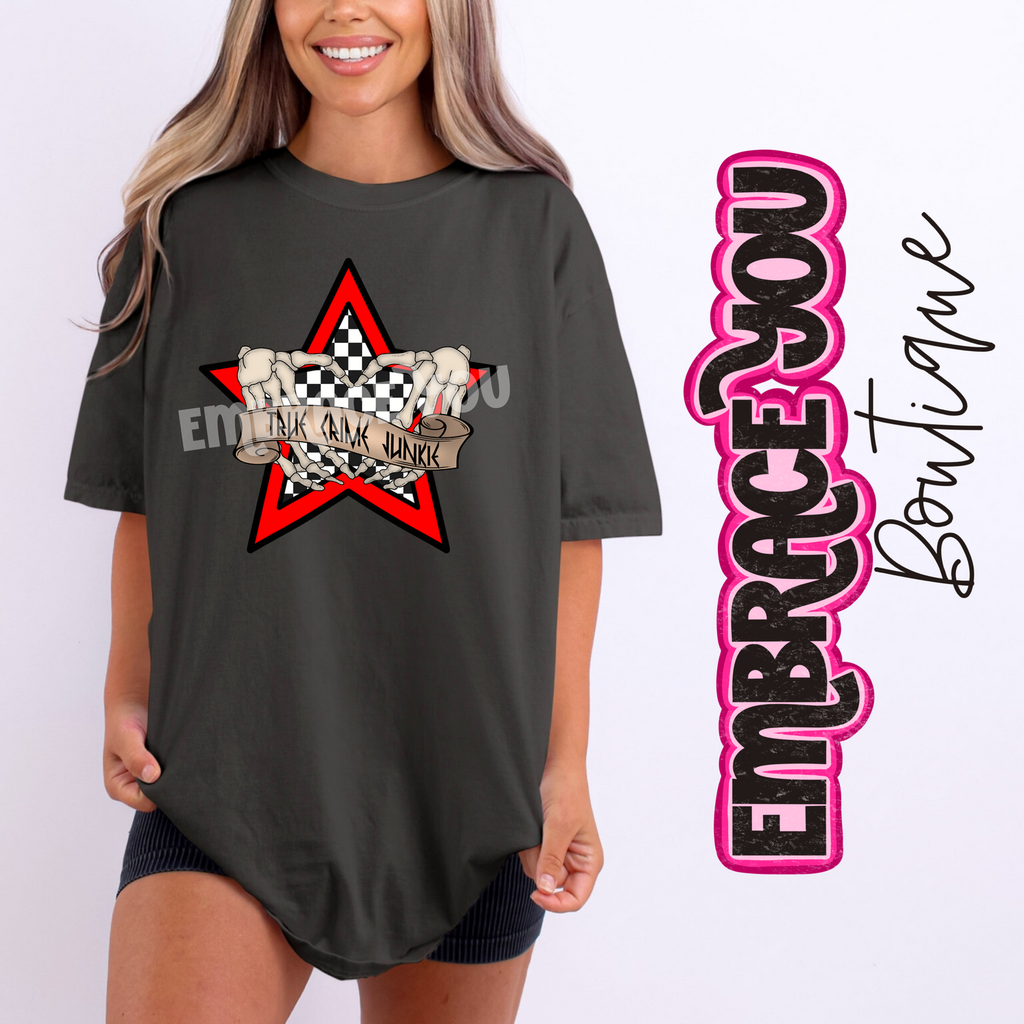 True Crime Junkie Graphic Tee