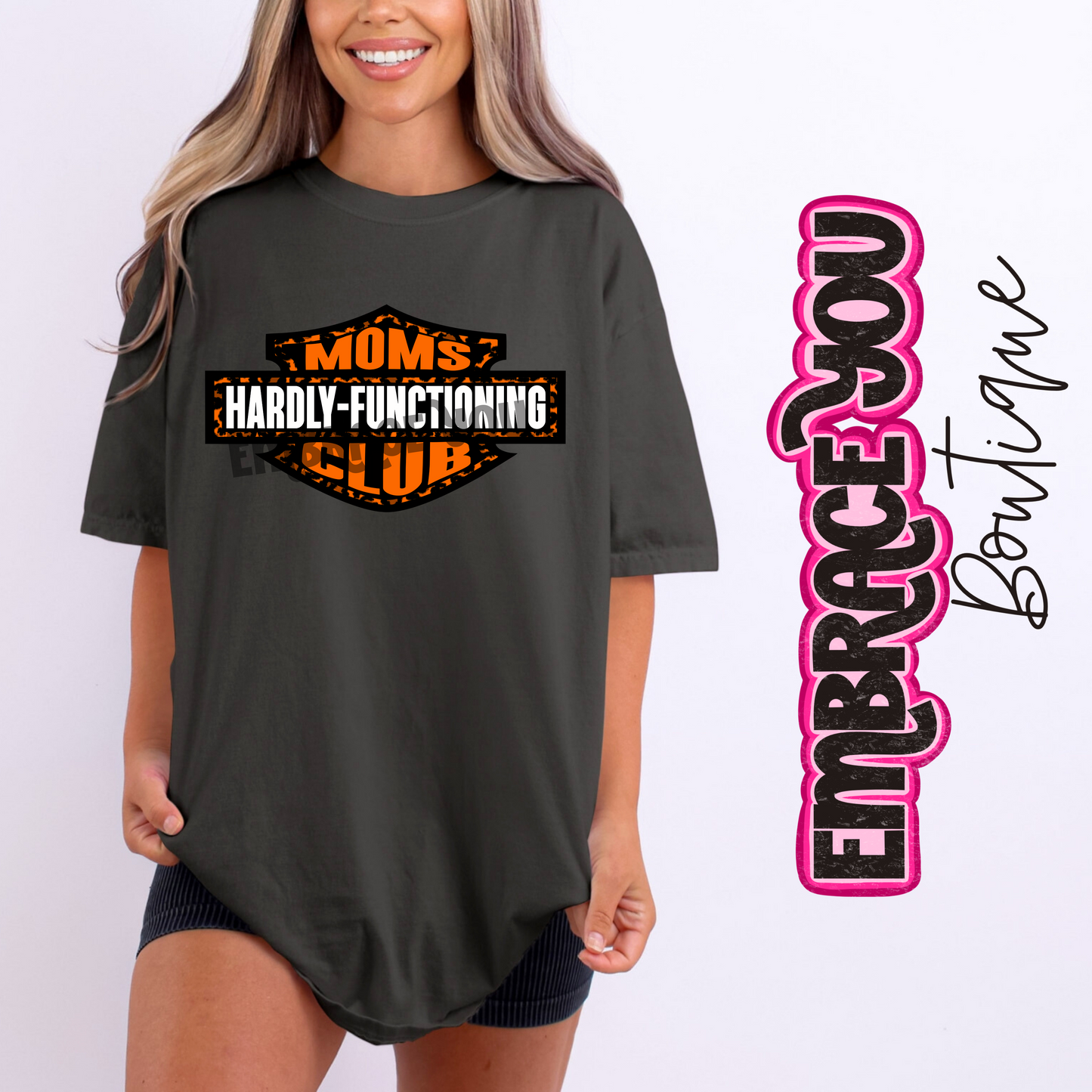 Moms Hardly Functioning Club Graphic