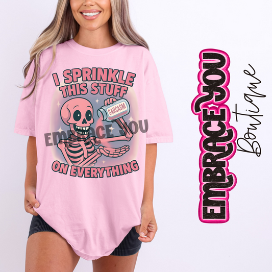 Sarcasm Comfort Colors Graphic Tee