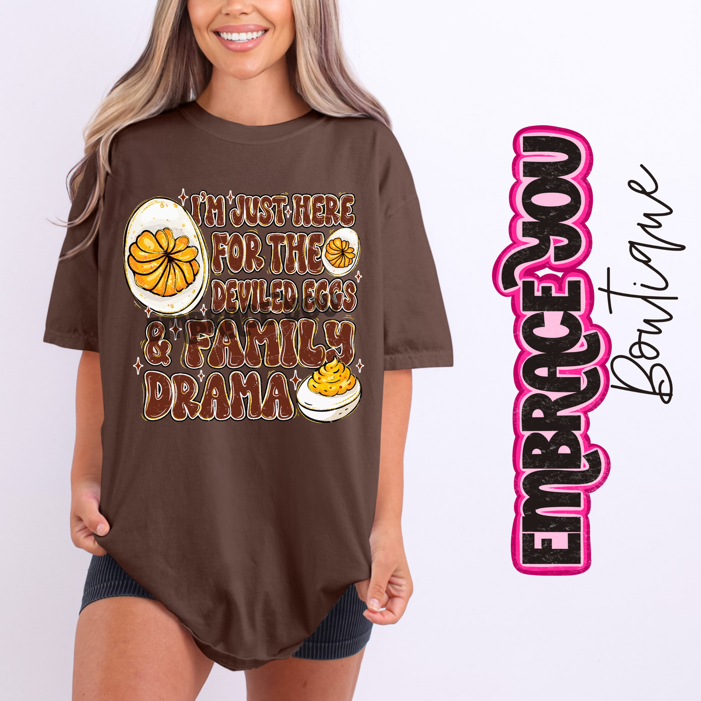 Deviled Eggs & Family Drama Graphic Tee