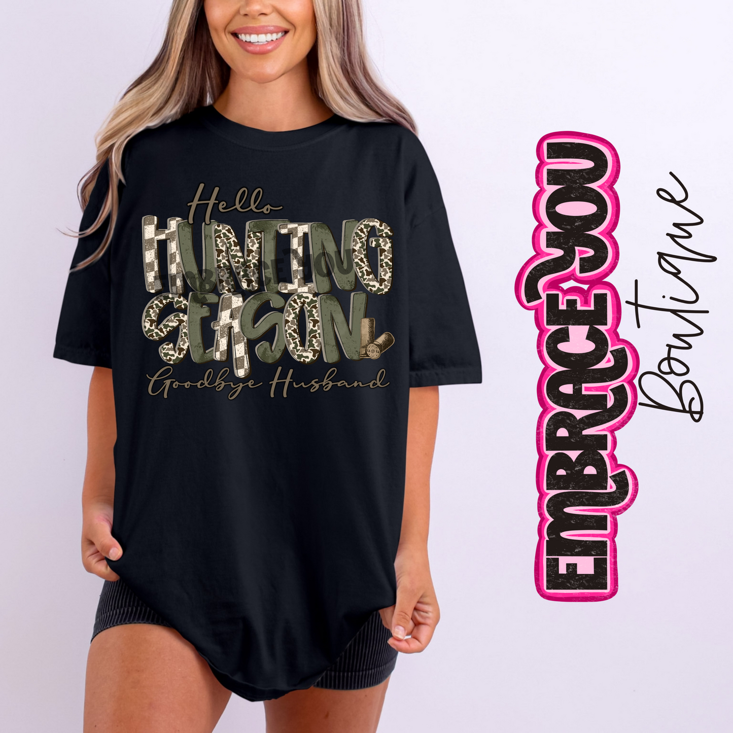 Hello Hunting Season Graphic