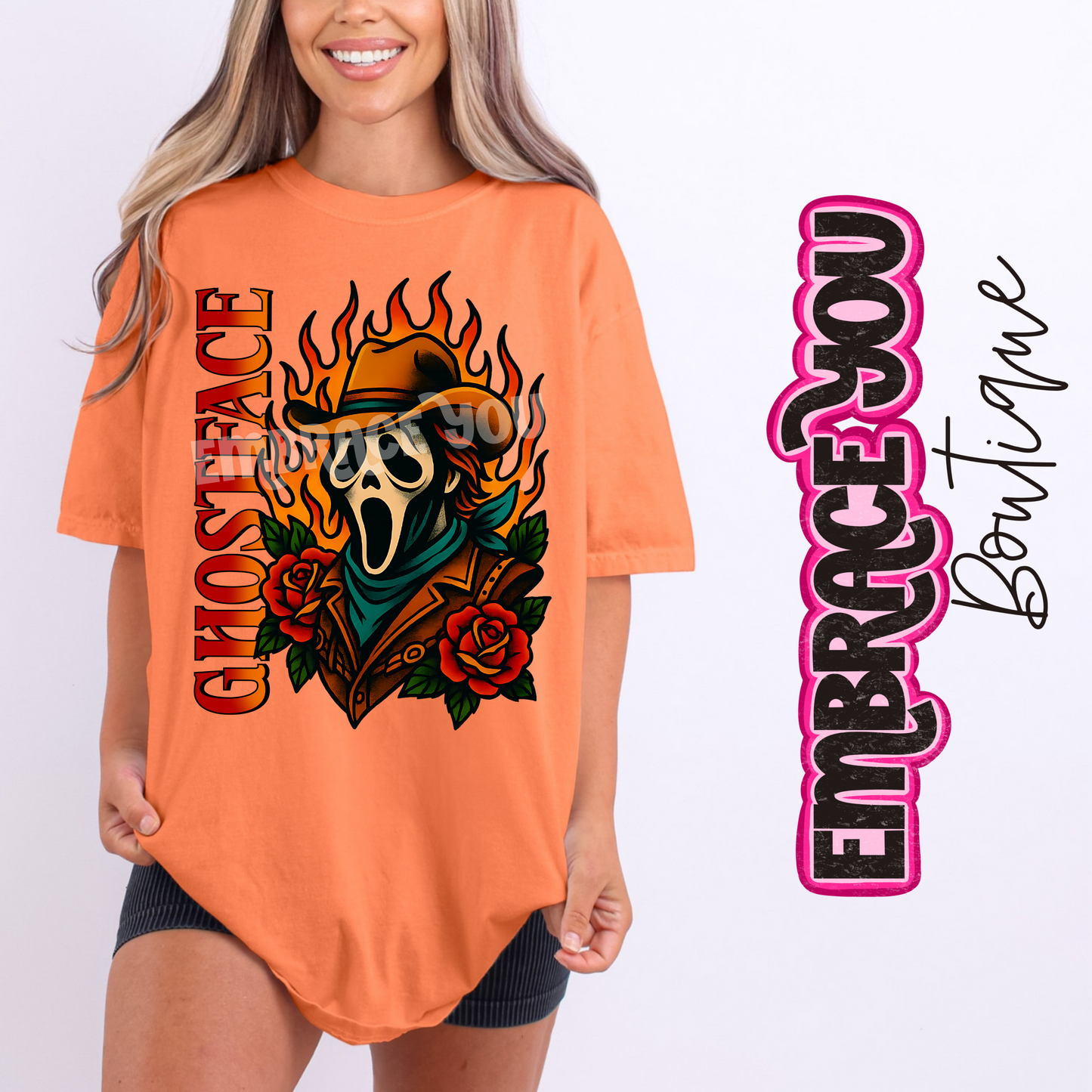 Western Ghostface Graphic Tee