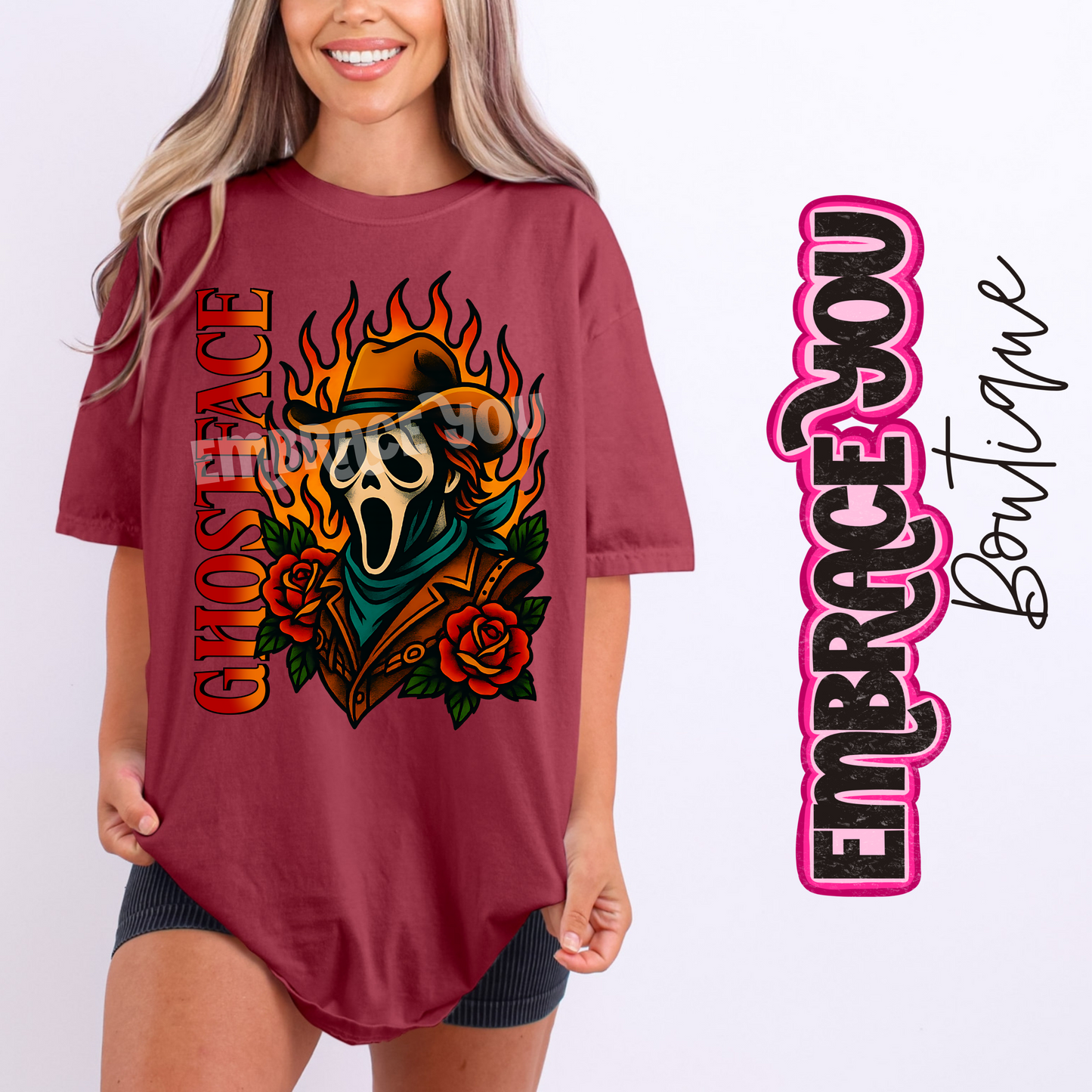 Western Ghostface Graphic Tee
