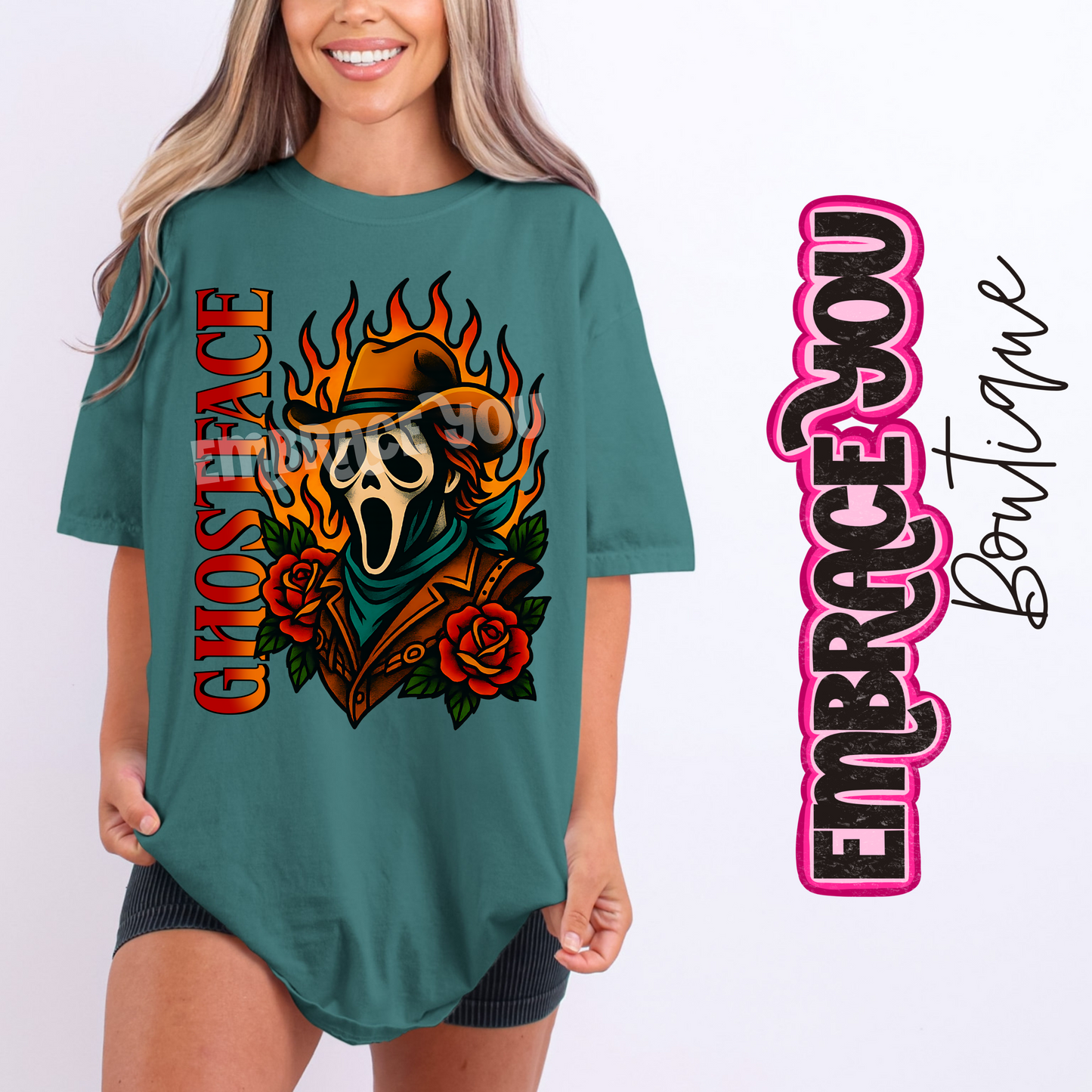 Western Ghostface Graphic Tee