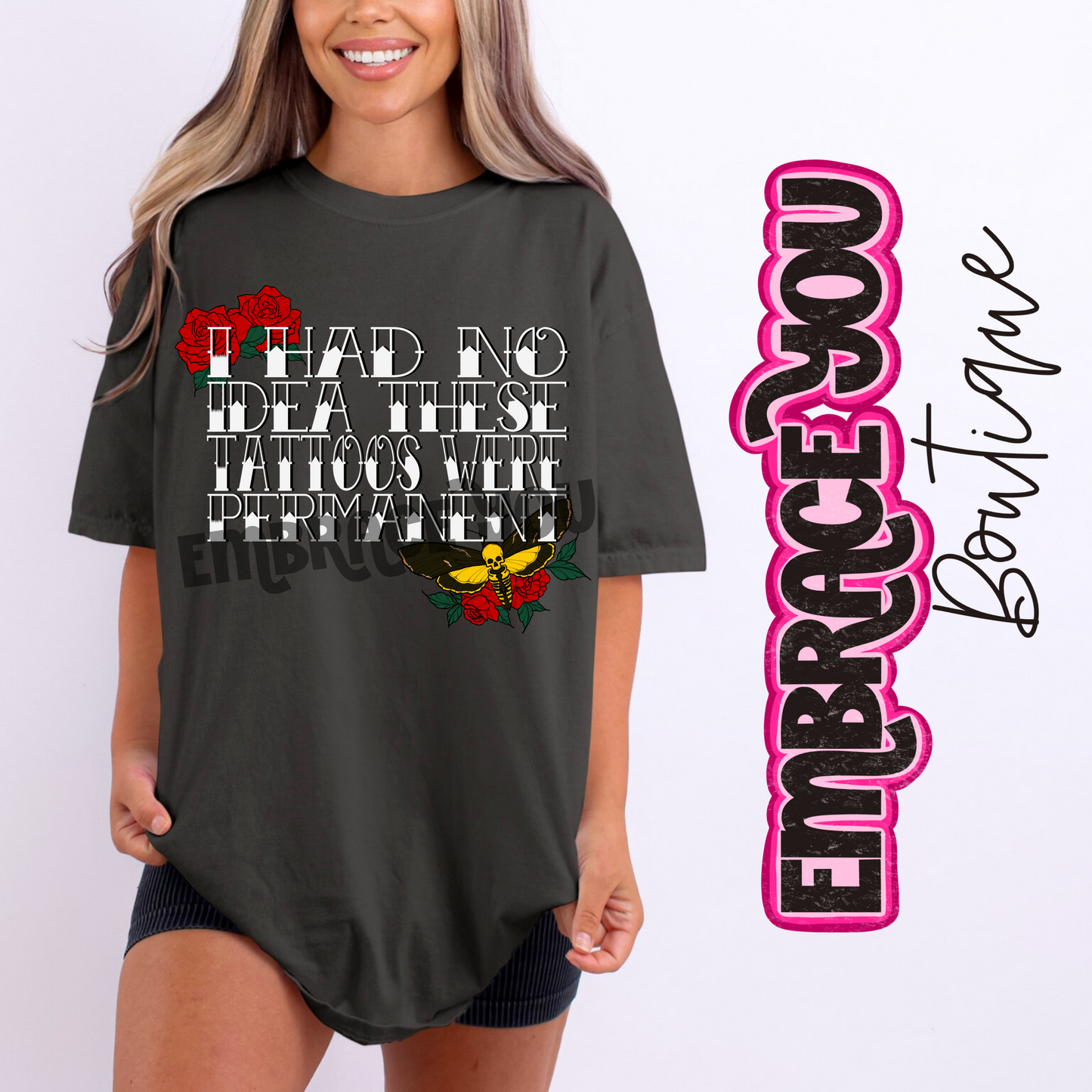 I Had No Idea These Tattoos Were Permanent Graphic Tee