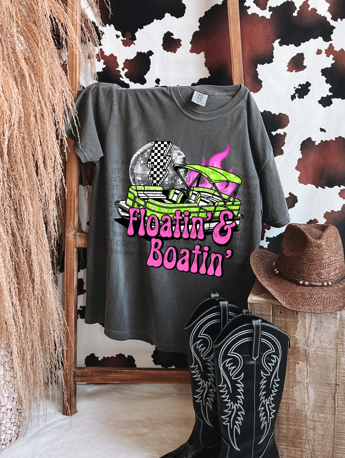 Floatin’ & Boatin’ graphic tee