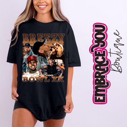 Breezy Bowl Comfort Colors Graphic Tee