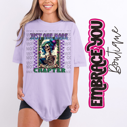 Just One More Chapter Tarot Card Graphic Tee