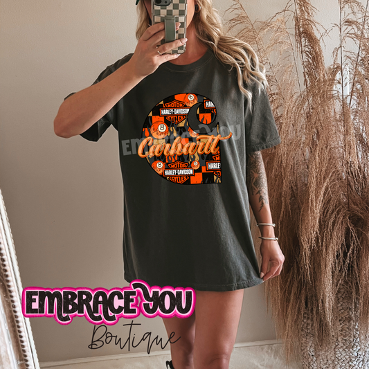 Harley Davidson CH Inspired Graphic Tee