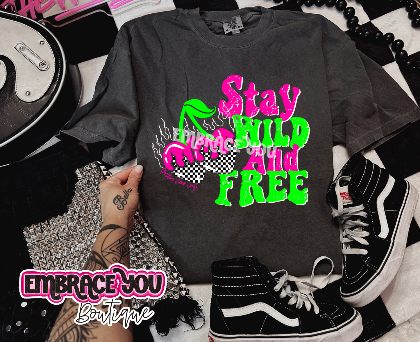 Stay Wild & Free Graphic Tee