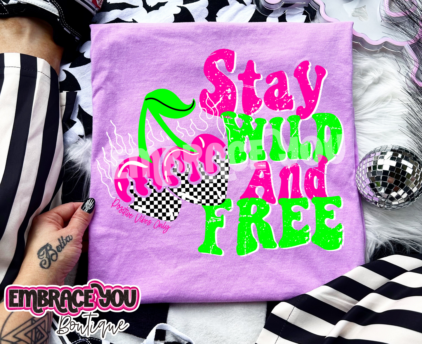 Stay Wild & Free Graphic Tee