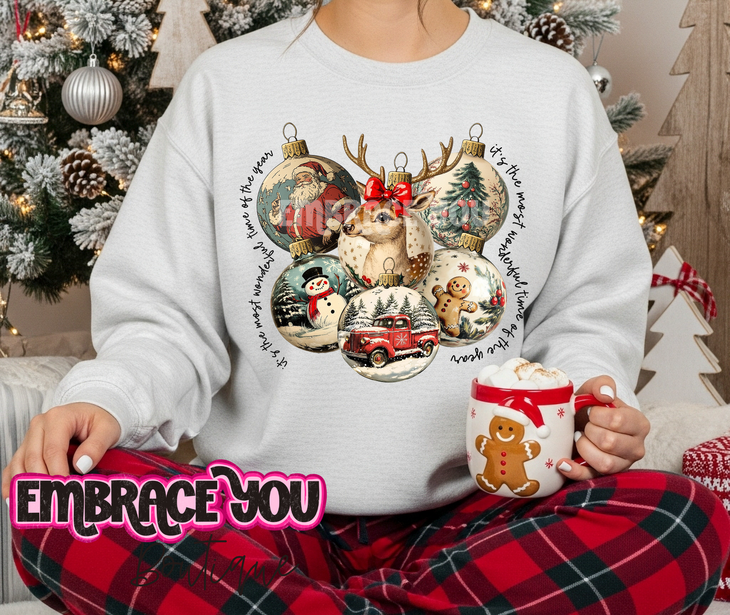 Vintage Christmas Ornament