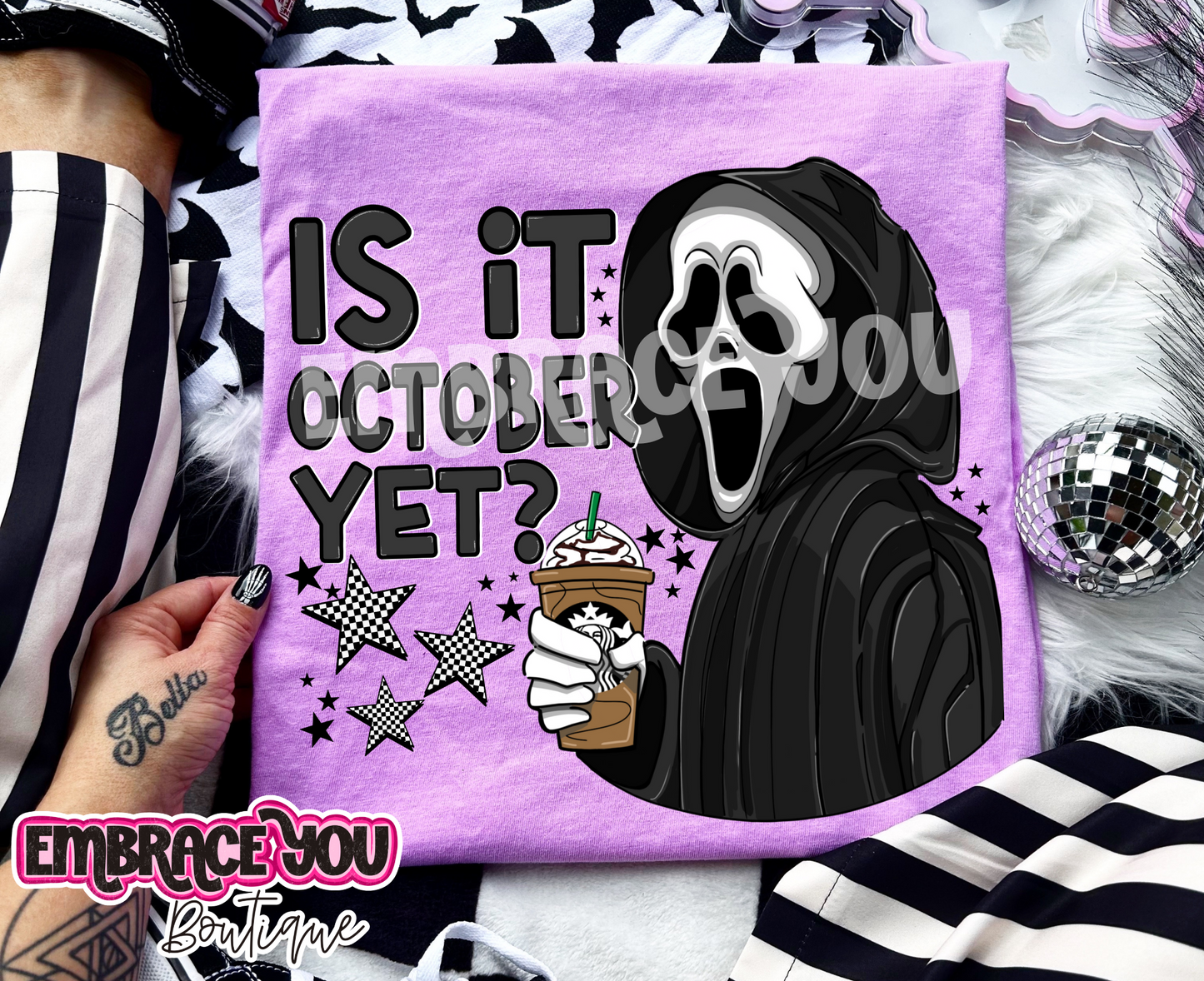 Is It October Yet Comfort Colors Graphic Tee