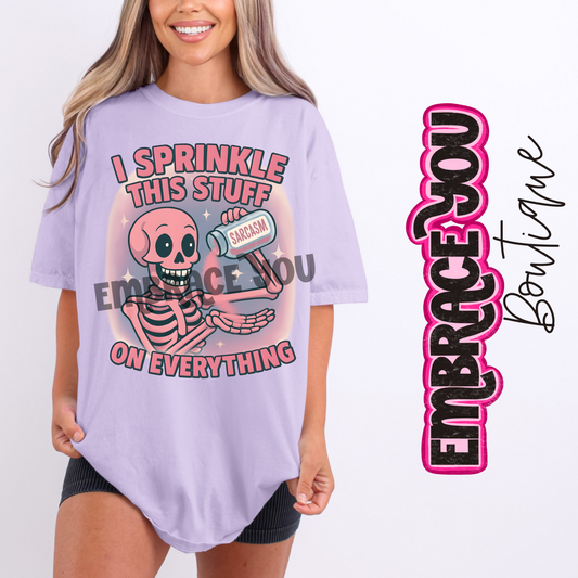 Sarcasm Comfort Colors Graphic Tee
