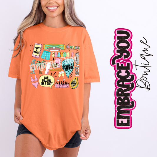 Love Island Comfort Colors Graphic Tee