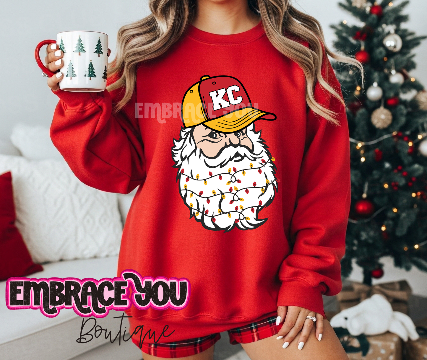 Kansas City Santa Graphic