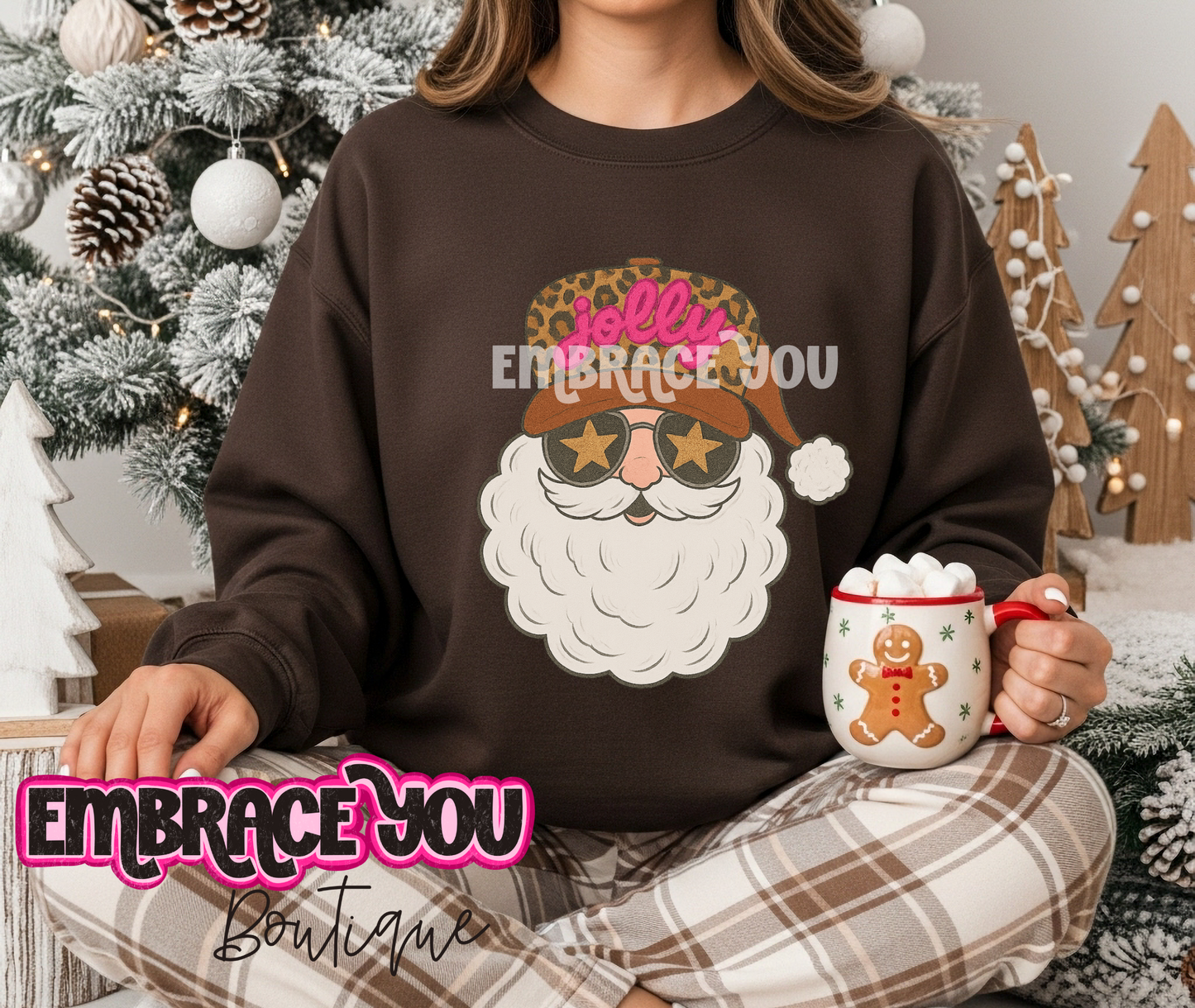 Jolly Santa Sweatshirt
