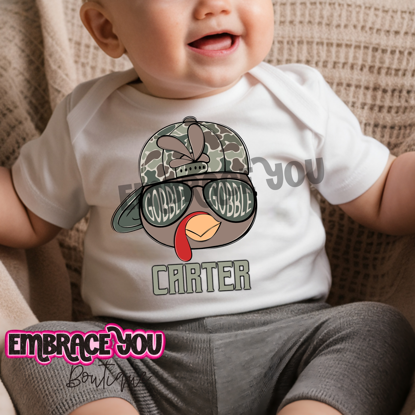 Kids Custom Turkey Tee