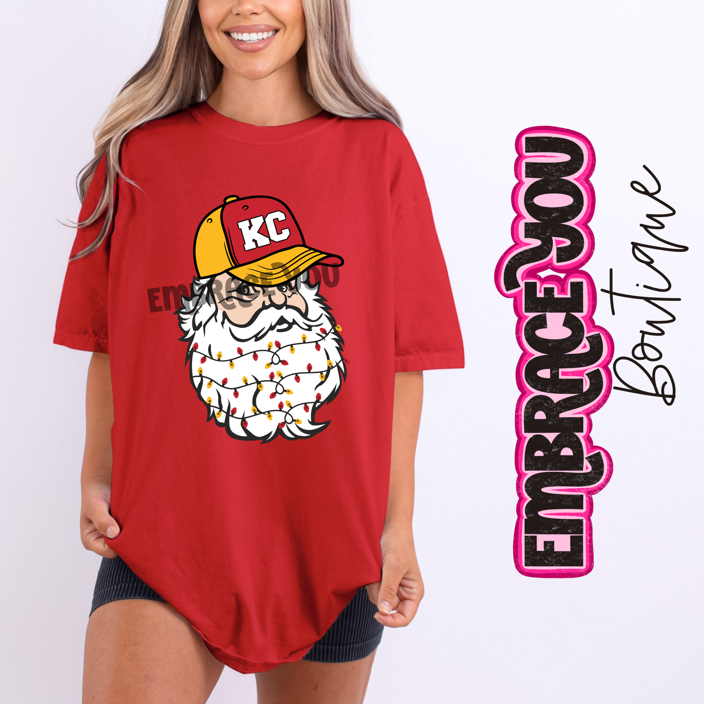 Kansas City Santa Graphic