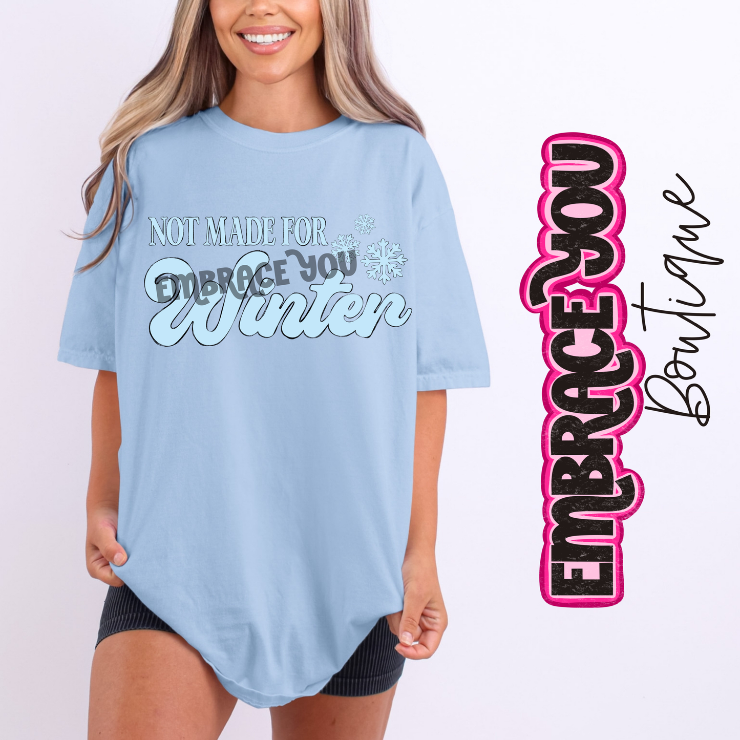 Not Made For Winter Graphic Sweatshirt