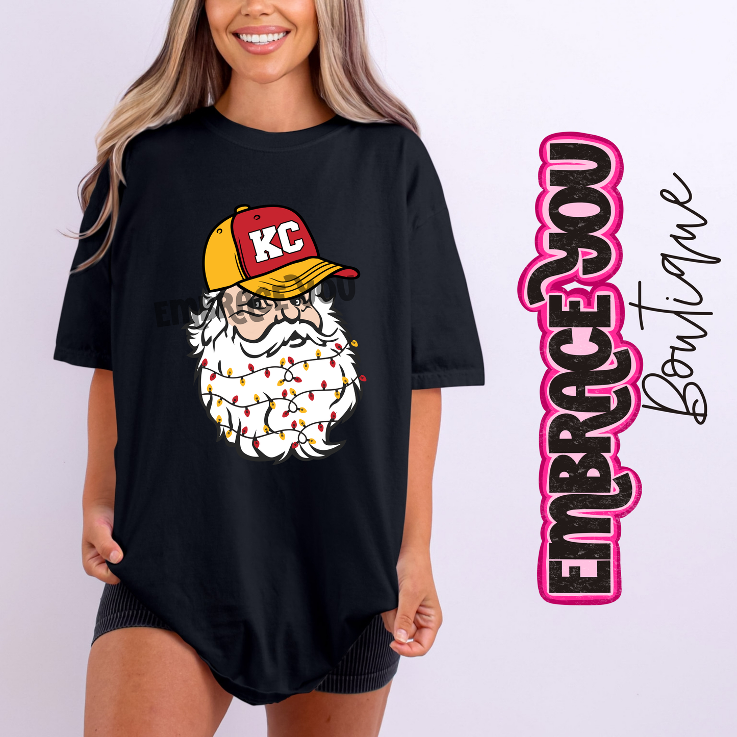 Kansas City Santa Graphic