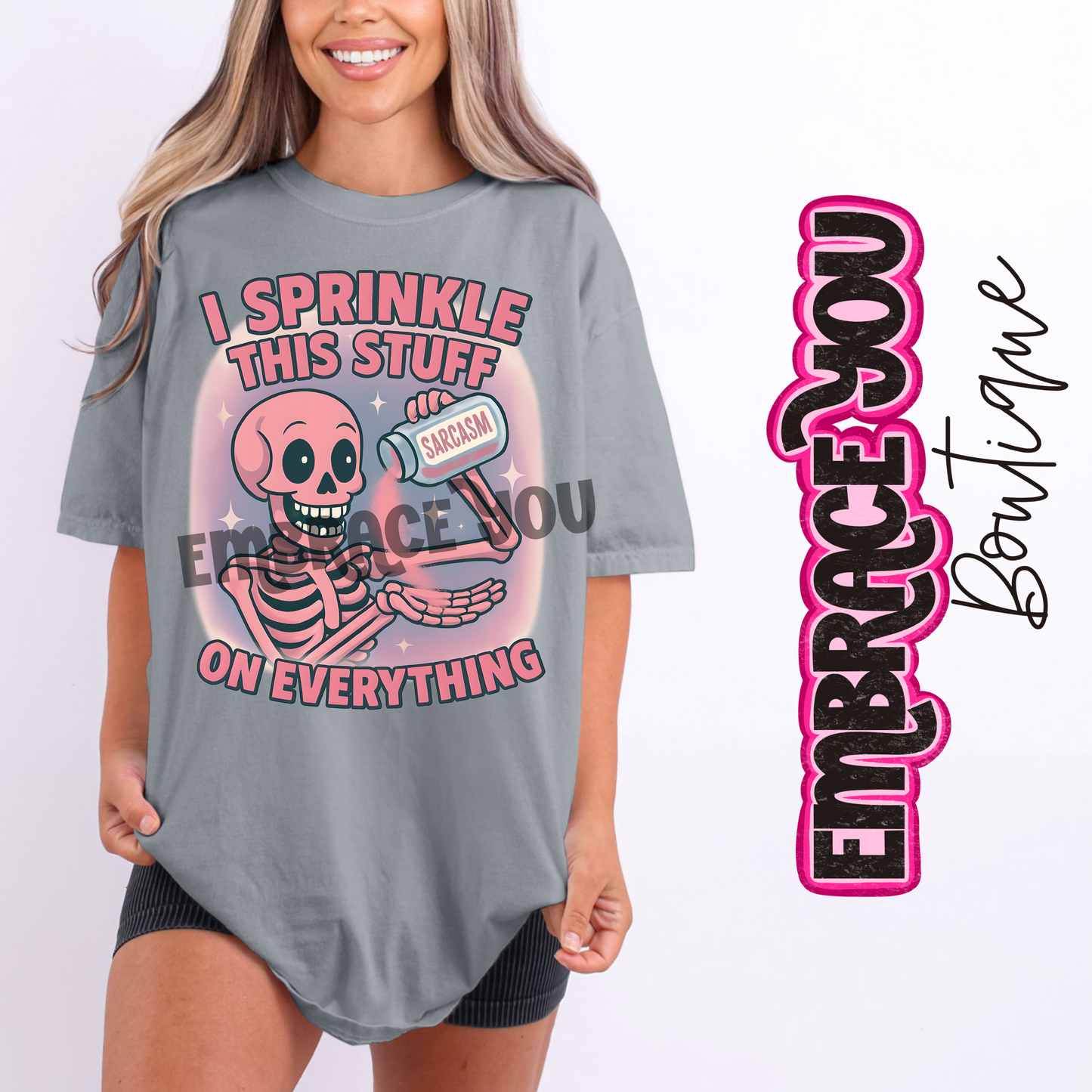 Sarcasm Comfort Colors Graphic Tee
