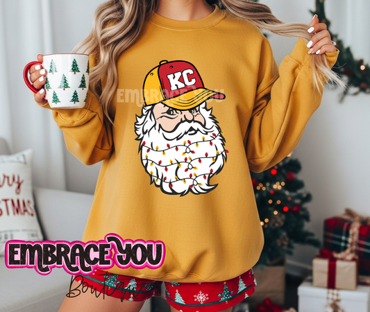 Kansas City Santa Graphic
