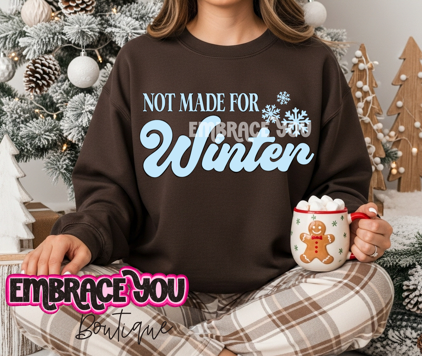 Not Made For Winter Graphic Sweatshirt