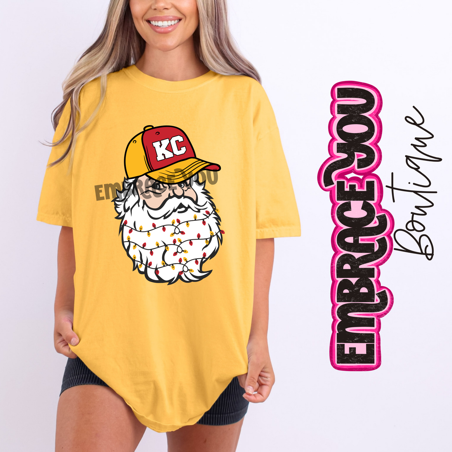 Kansas City Santa Graphic