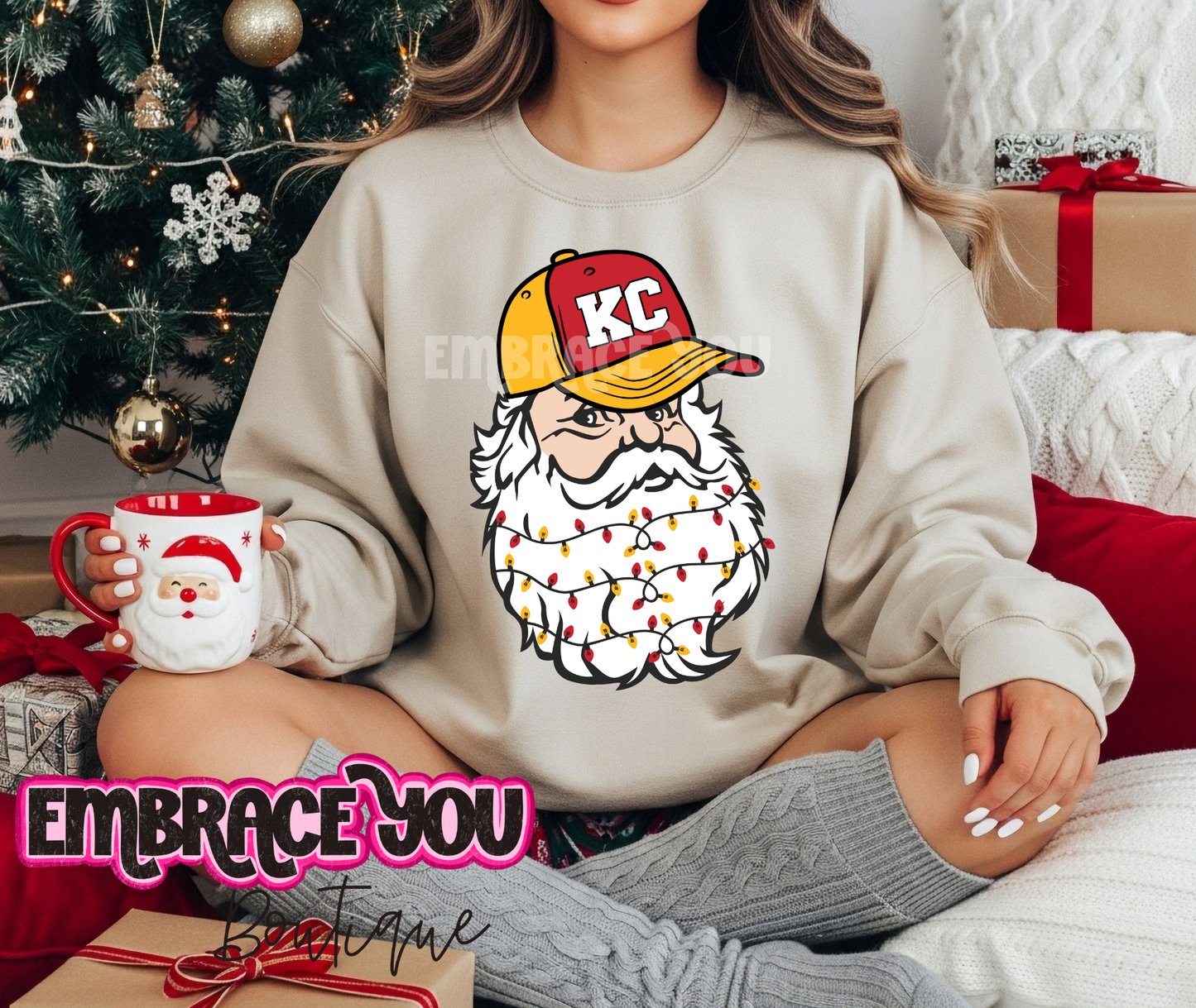 Kansas City Santa Graphic