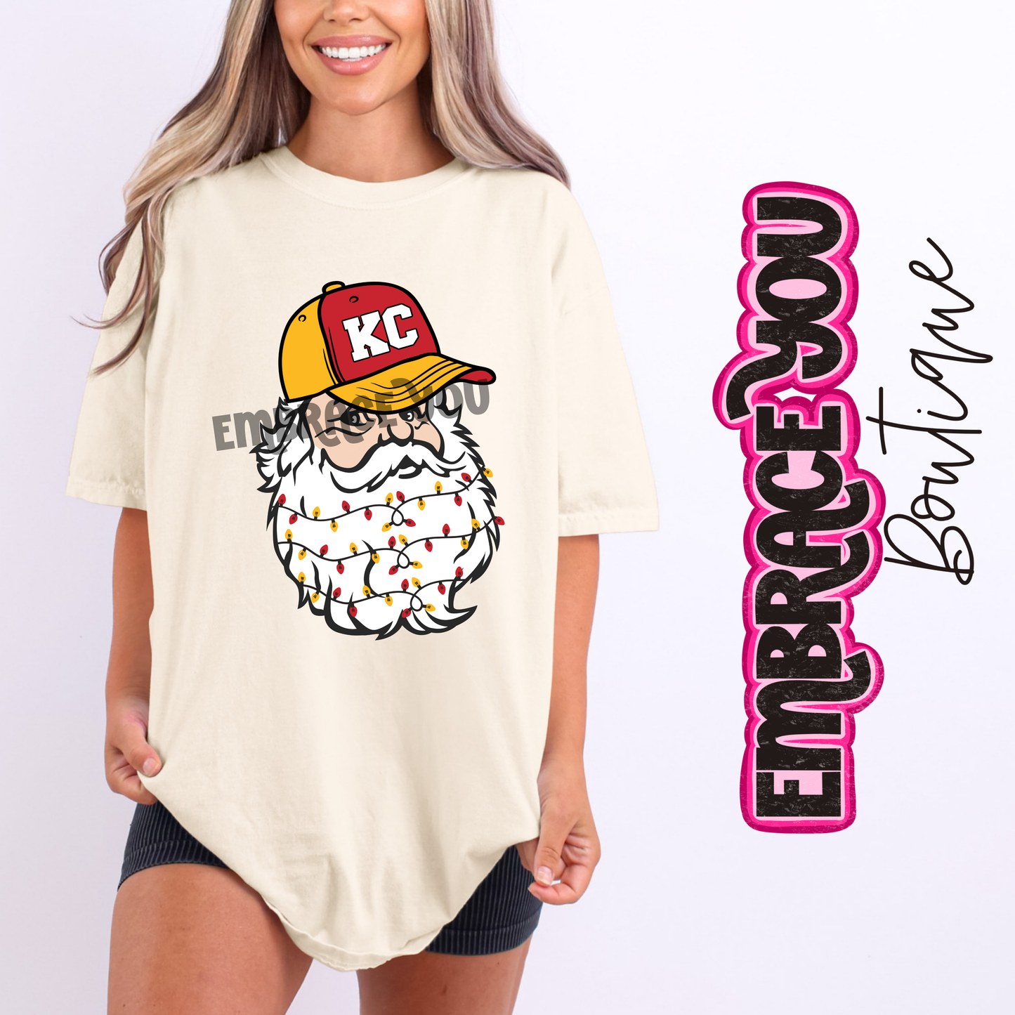 Kansas City Santa Graphic