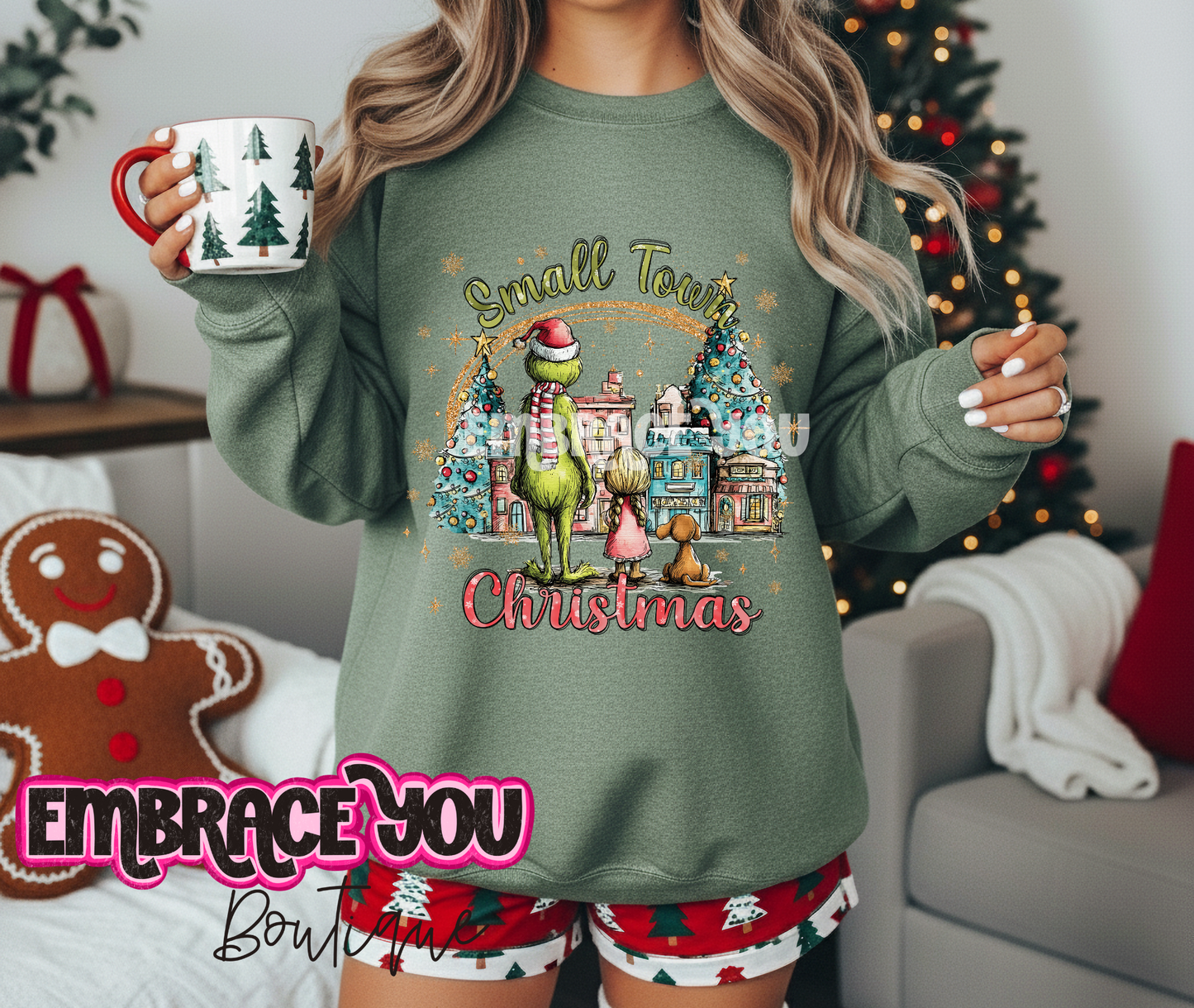 Small Town Christmas Sweatshirt