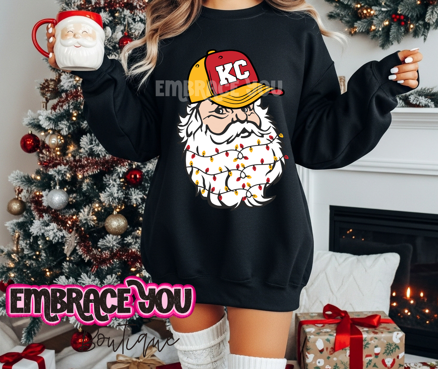 Kansas City Santa Graphic