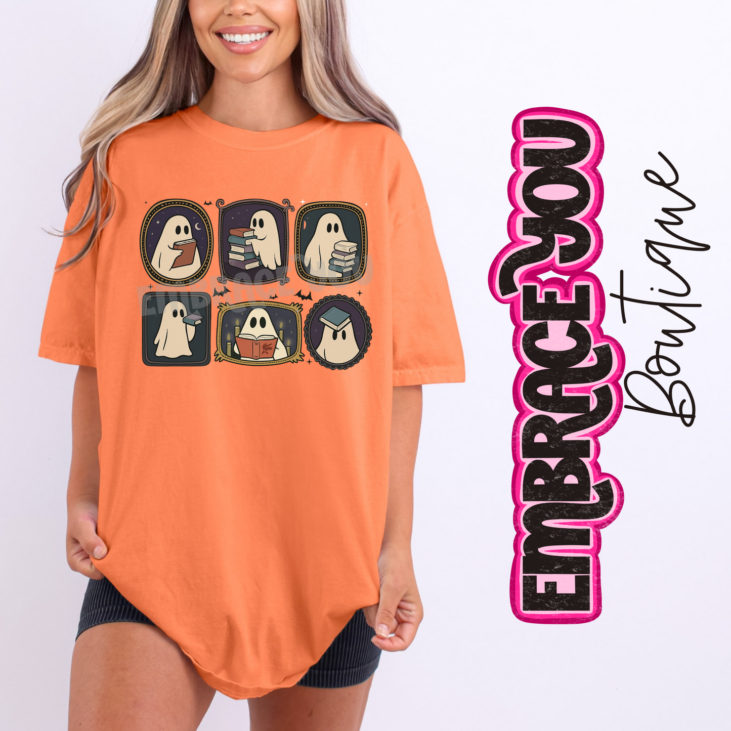 Book Ghosty Graphic Tee