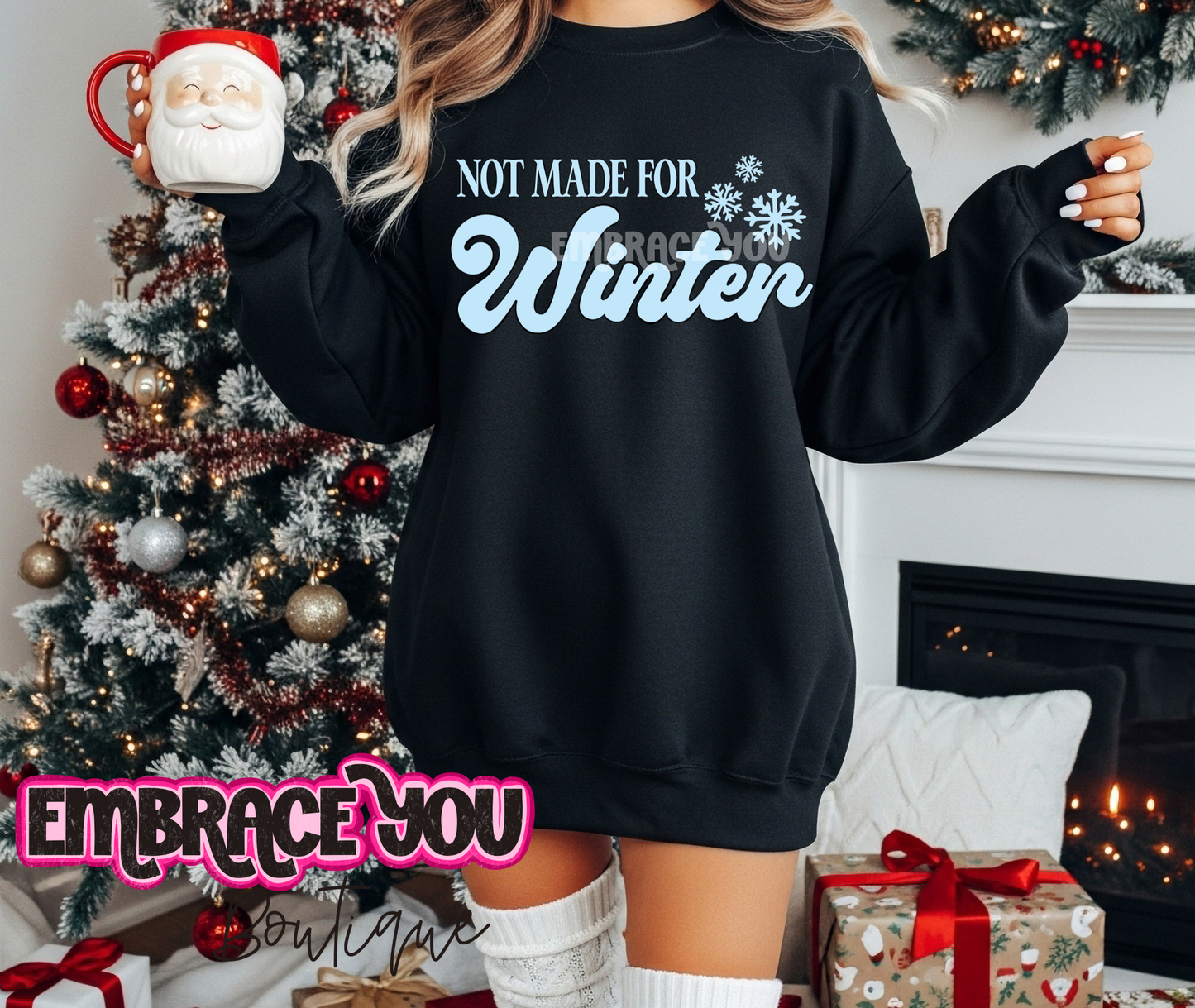 Not Made For Winter Graphic Sweatshirt