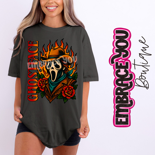Western Ghostface Graphic Tee