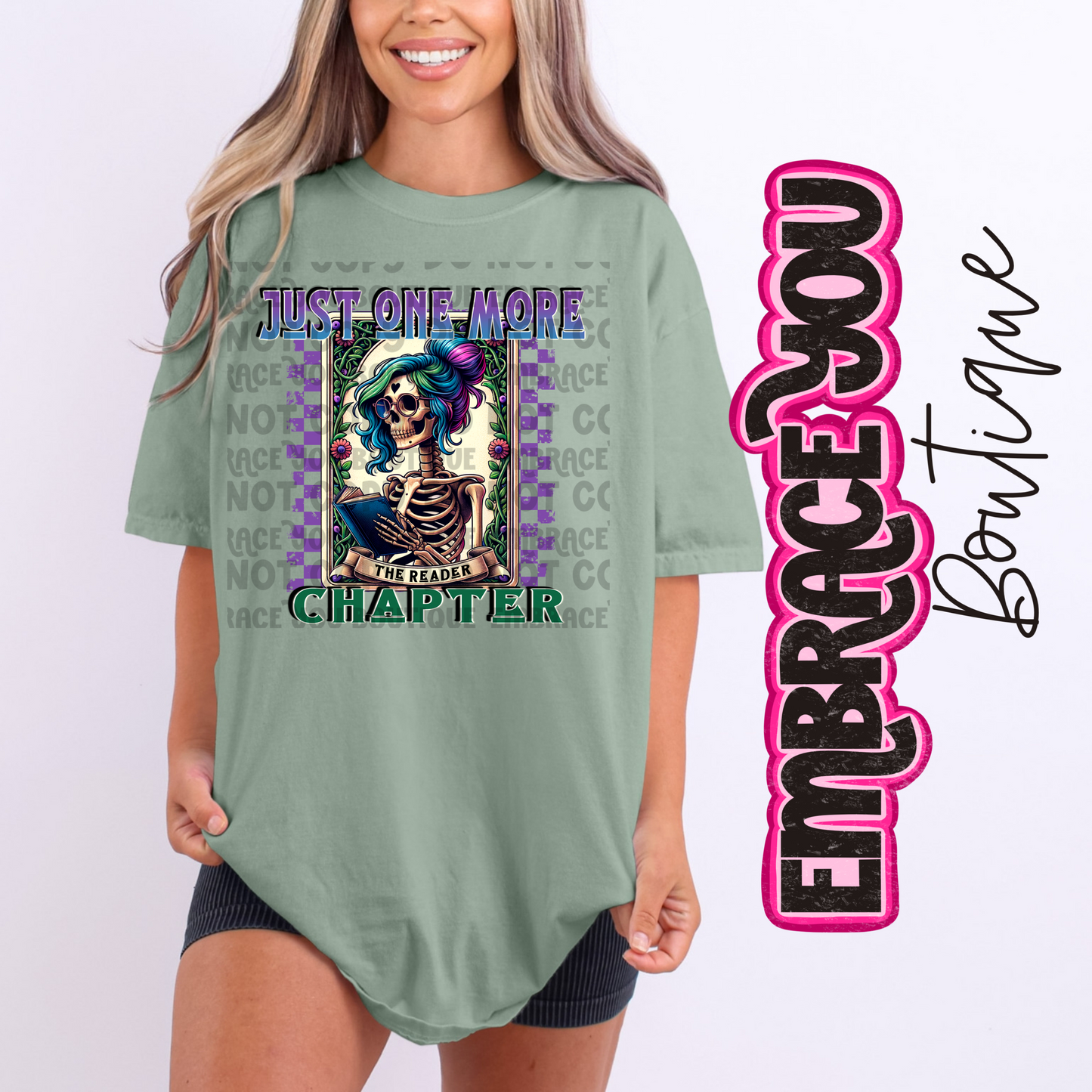 Just One More Chapter Tarot Card Graphic Tee