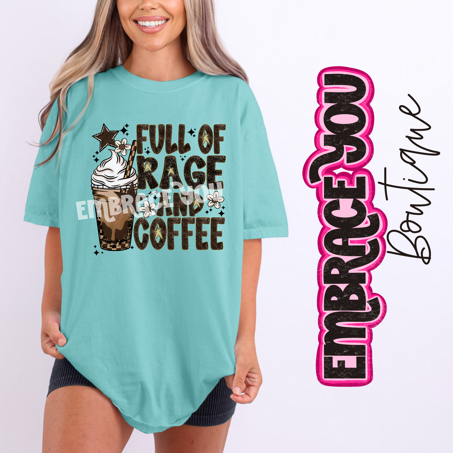 Full Of Rage & Coffee Graphic Tee