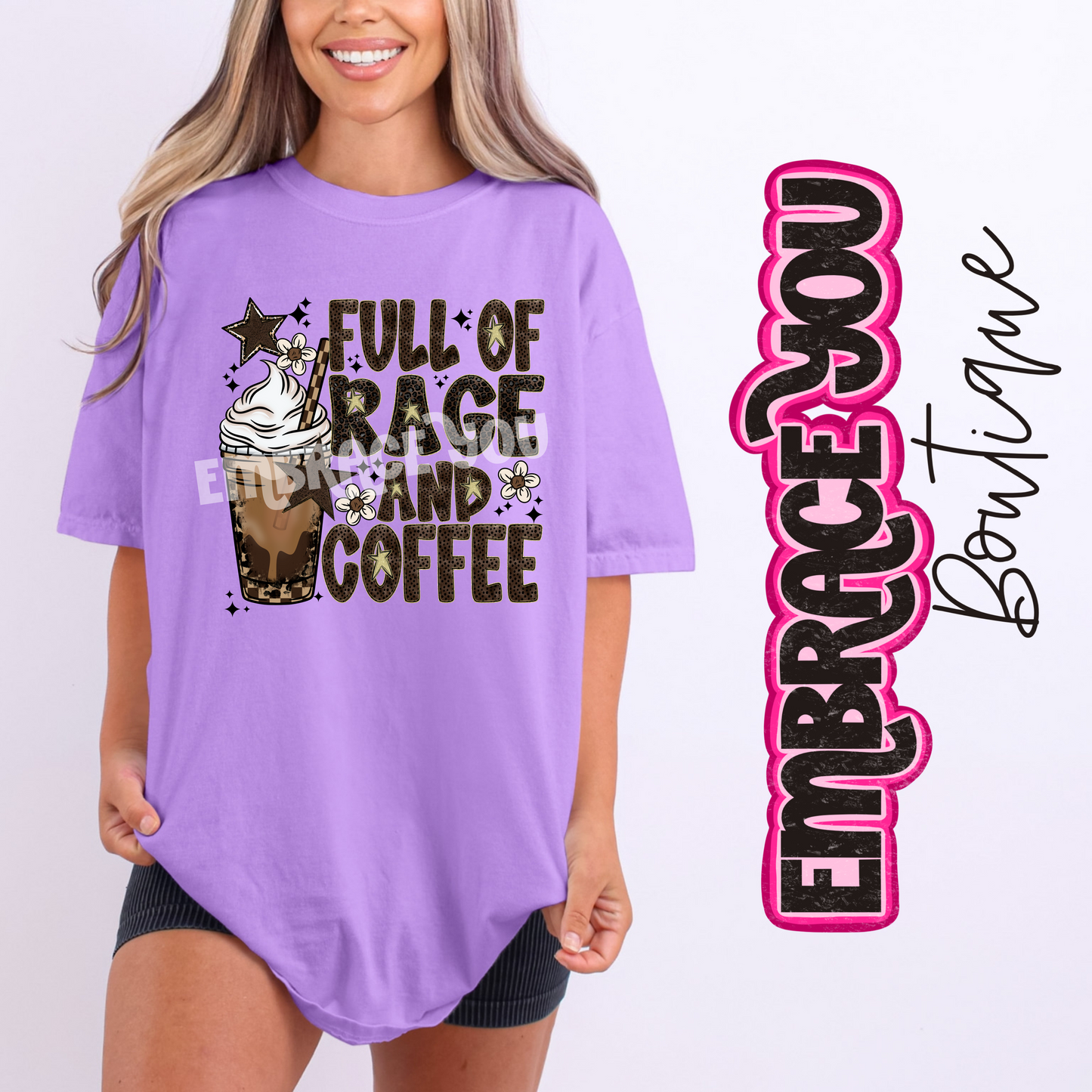 Full Of Rage & Coffee Graphic Tee
