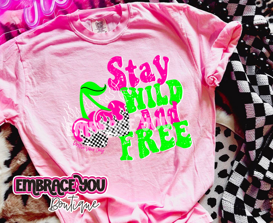 Stay Wild & Free Graphic Tee